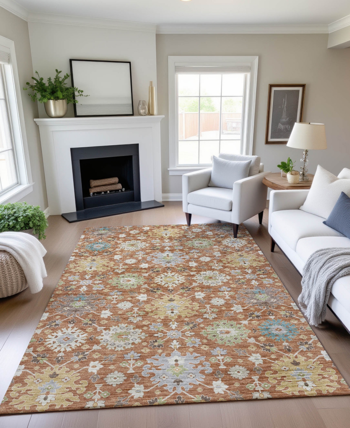 Dalyn Silk Road Sr3 5'x7'6" Area Rug In Multi