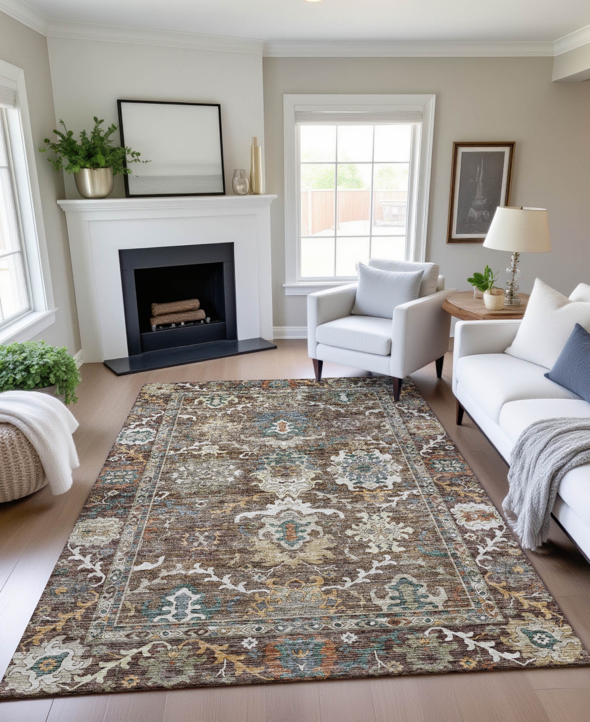 Dalyn Silk Road Sr8 8'x10' Area Rug In Multi