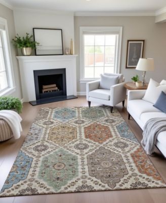 Silk Road Washable SR7 9'x12' Area Rug