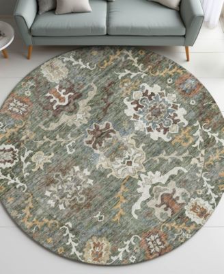 Silk Road Washable SR8 8'x8' Round Area Rug