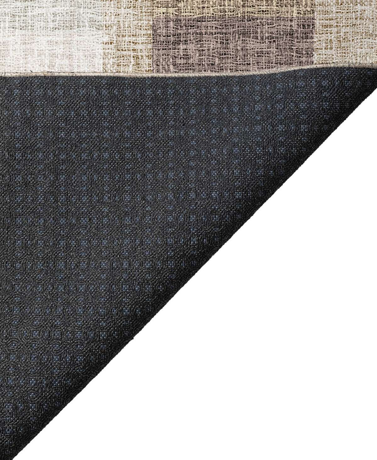 Dalyn Portico Po3 8'x8' Round Area Rug In Brown