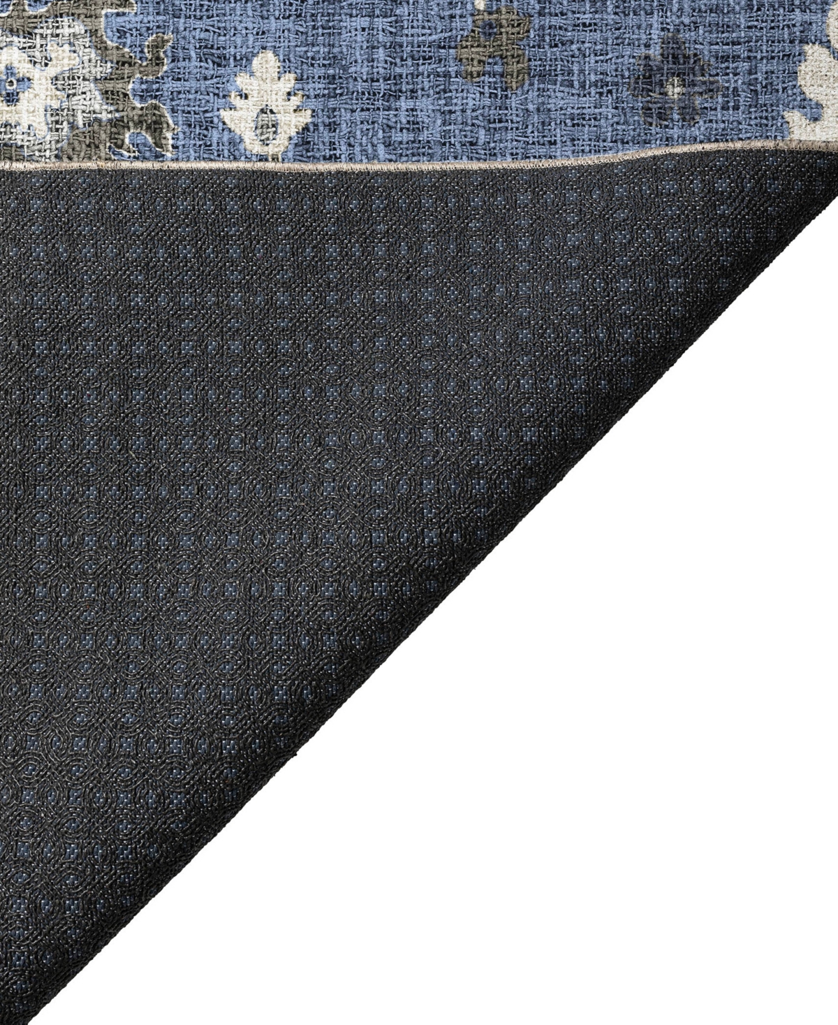 Dalyn Portico Po6 8'x8' Round Area Rug In Blue