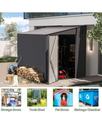 6'x8' Lean to Shed Outdoor Storage Shed