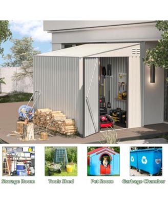 6'x8' Lean to Shed Outdoor Storage Shed