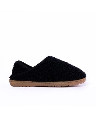 Women's Packaway Fabric Slipper Collabsible Heel