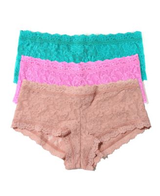 Women's Signature Lace 3 Pack Boyshort Underwear