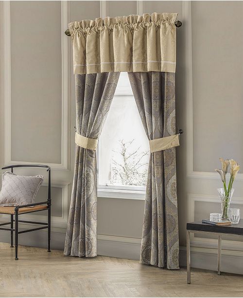 Waterford Marcello 18" x 50" Window Valance Macy's