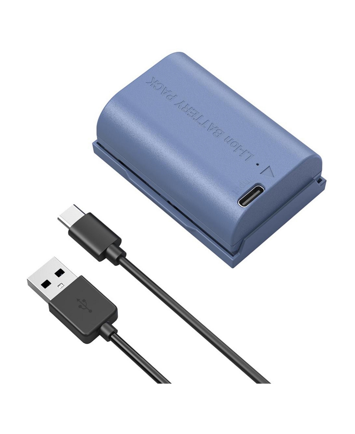 SmallRig Lp-E6NH 17.28Wh 7.2V 2400mAh Usb-c Rechargeable Lithium-Ion Battery for Canon Camera - Black