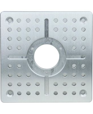 10x10x1/2" Mitchell Cheese Plate with 3/8" Holes