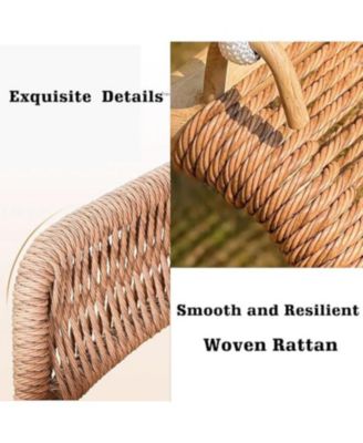 570 lb Capacity Hammock Swing Chair with Stand for Indoor and Outdoor Use