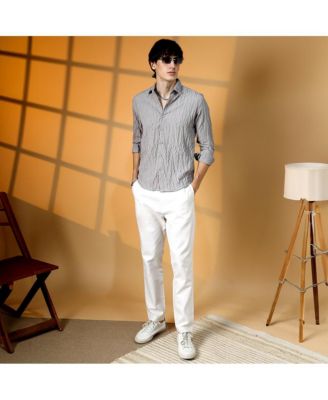 Men's Grain-Textured Shirt