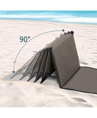 Portable Backrest Chair 2PK, Folding Lightweight Camp Seat