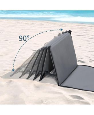 Portable Backrest Chair 2PK, Folding Lightweight Camp Seat