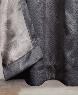 Modern Solid Room Darkening Grommet Top Curtains, 52" x 120" (Set of 2)