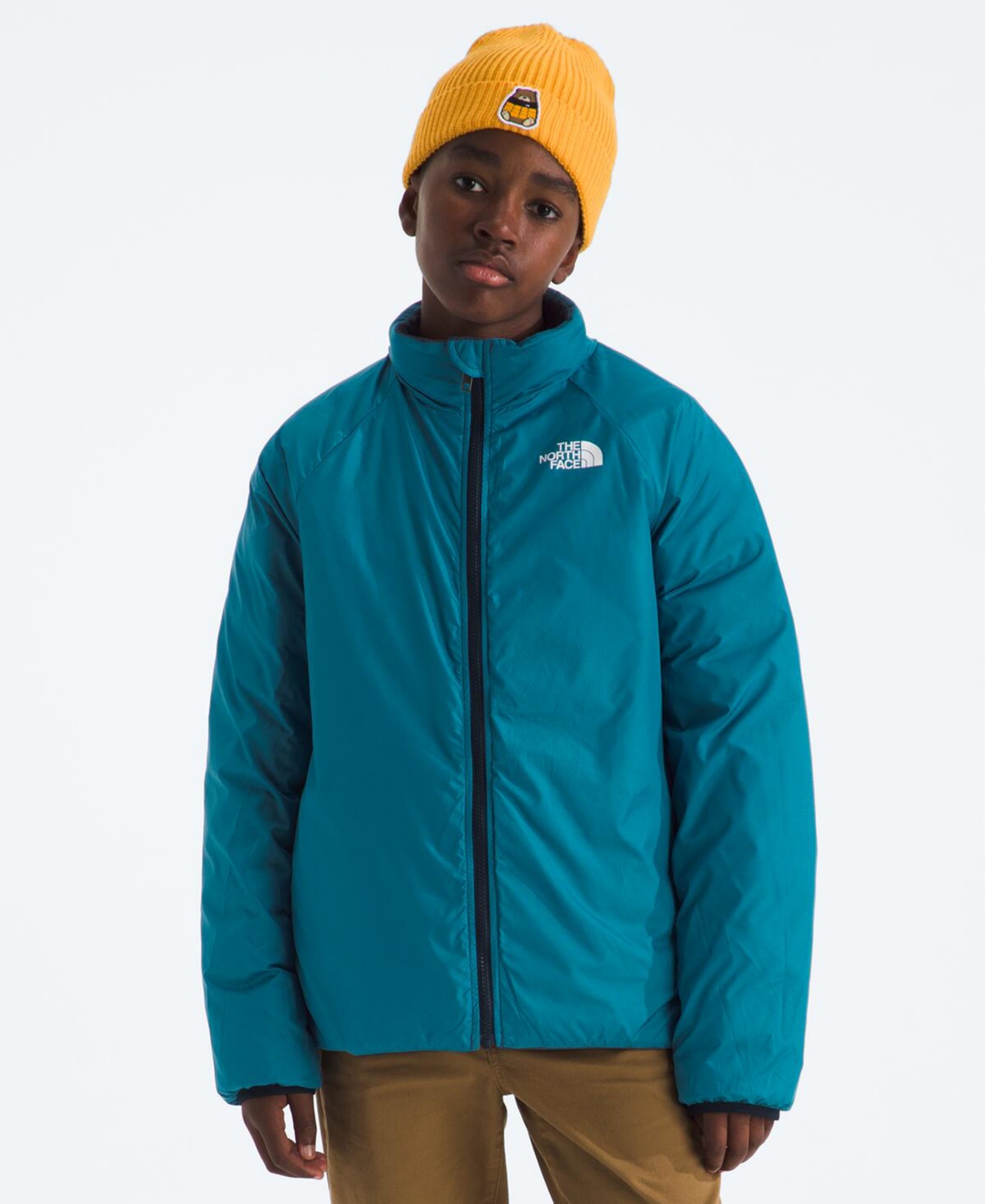 The North Face Big Boys Perrito 4-in-1 Hooded Jacket In Blue