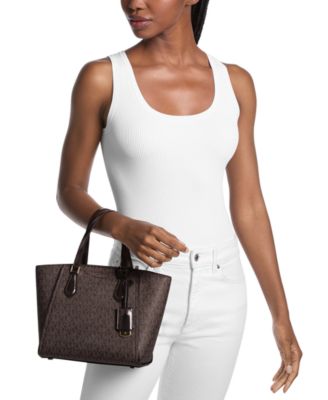 Michael Kors Women's Taryn Convertible Tote Crossbody Handbag