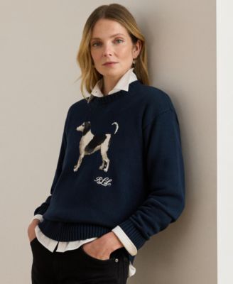 Women's Cotton Dog  Sweater