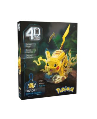Pok&eacute;mon Pikachu 3D Model Kit Kanto Starter Collection, 201 Pieces