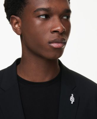 Matrix Rhodium Plated Tack Pin