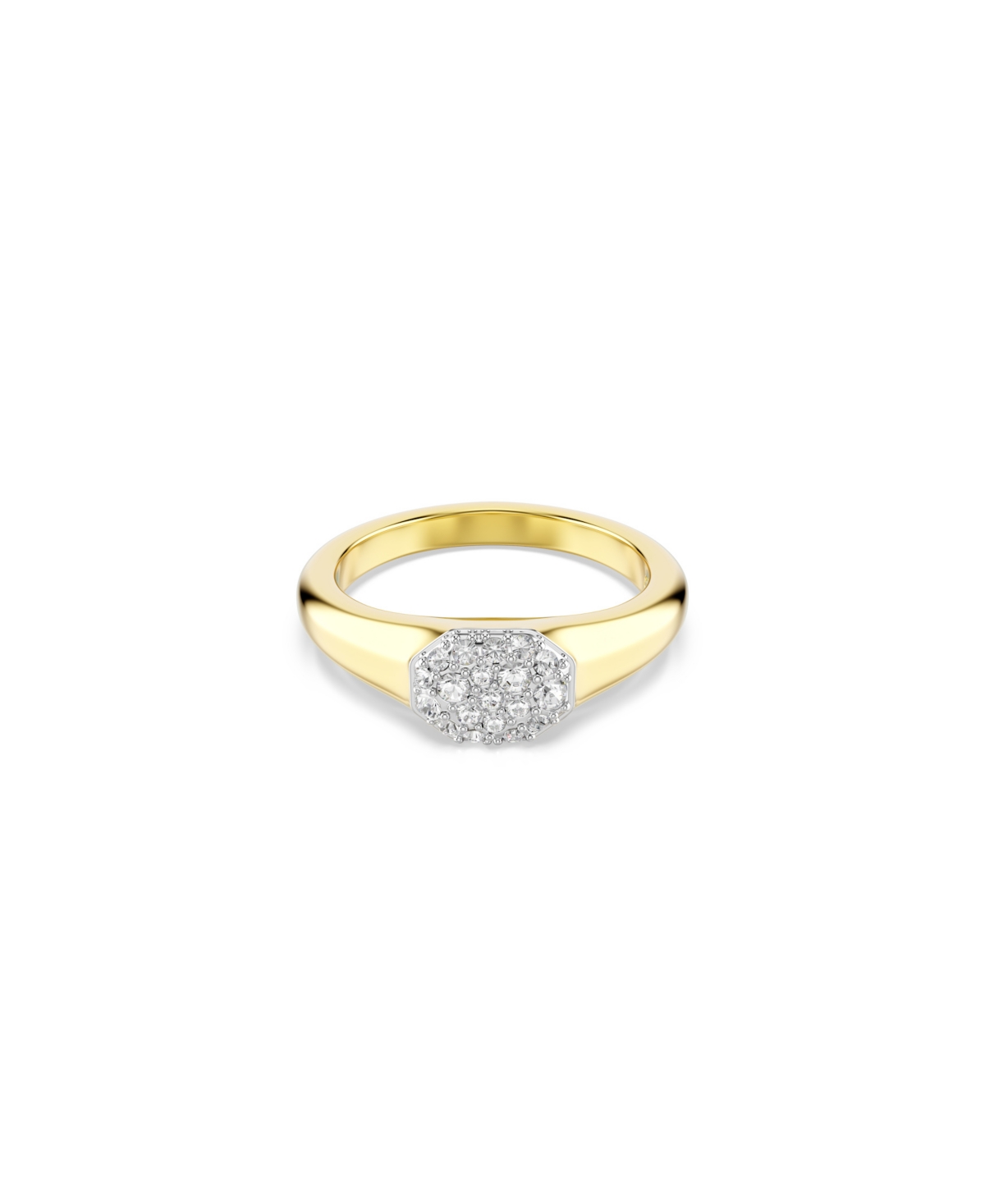 Swarovski Dextera Gold-tone Plated Ring In Gold