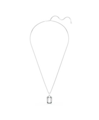 Millenia Rhodium Plated Pendant Necklace