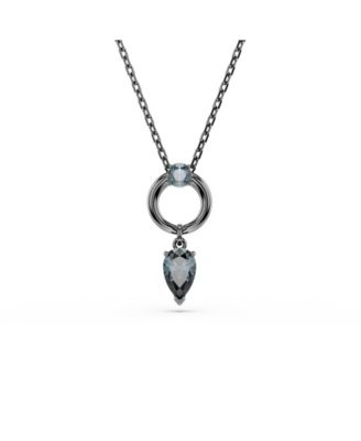 Mesmera Metal Tone Plated Pendant Necklace