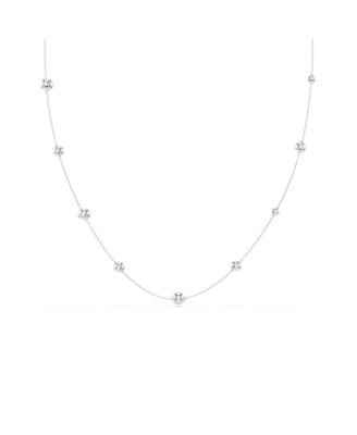 Una Angelic Strandage Rhodium Plated Necklace