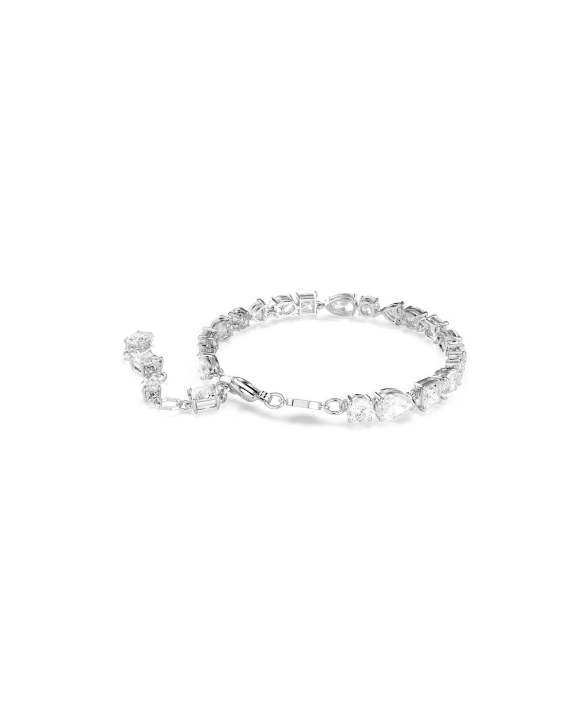 Swarovski Swaroski Mesmera Rhodium Plated Bracelet In Metallic