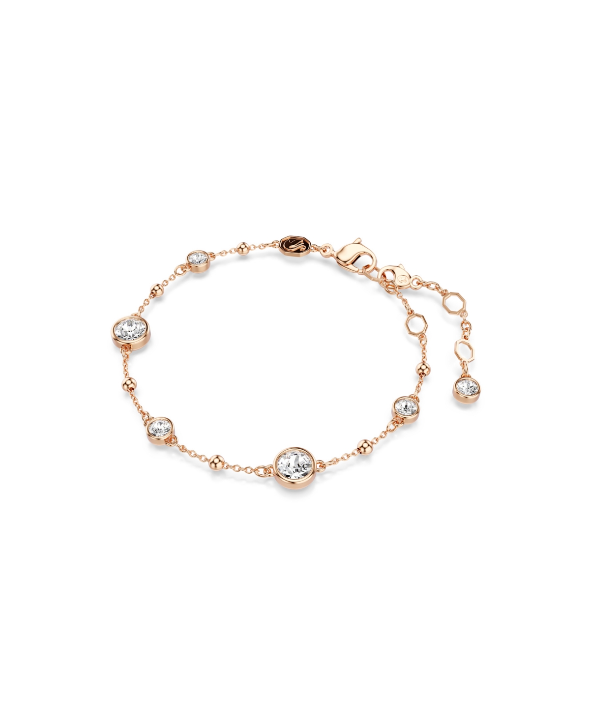 Swarovski Swaroski Imber Rose Gold-tone Plated Bracelet In Gold