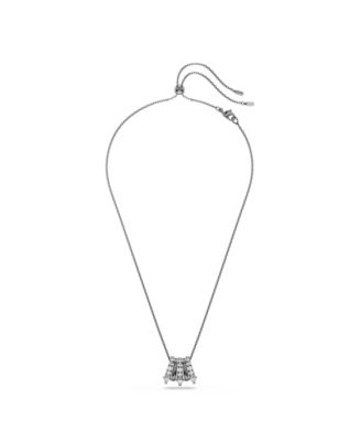 Sublima Ruthenium Plated Pendant Necklace