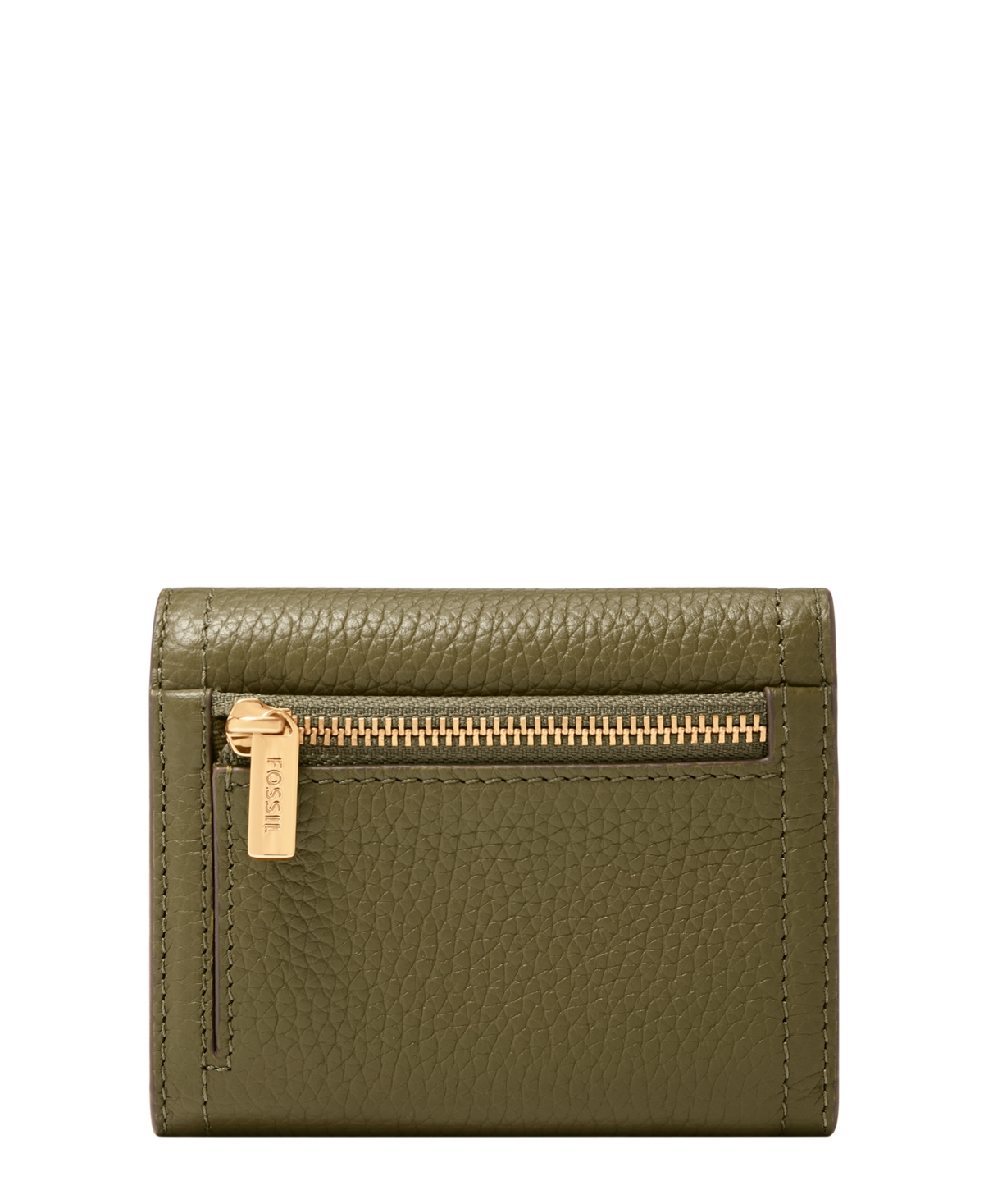 Fossil Logan Rfid Trifold Wallet In Green