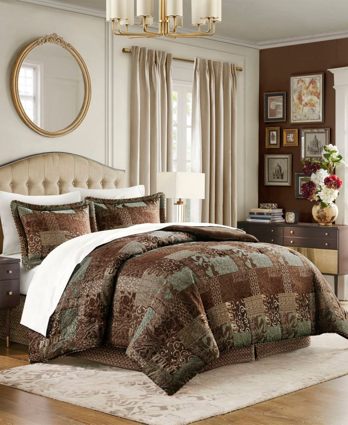 Croscill Galleria 4-Pc Comforter Set, California King