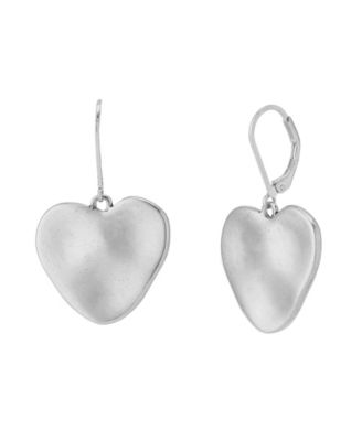 Heirloom Charms Heart Drop Earrings