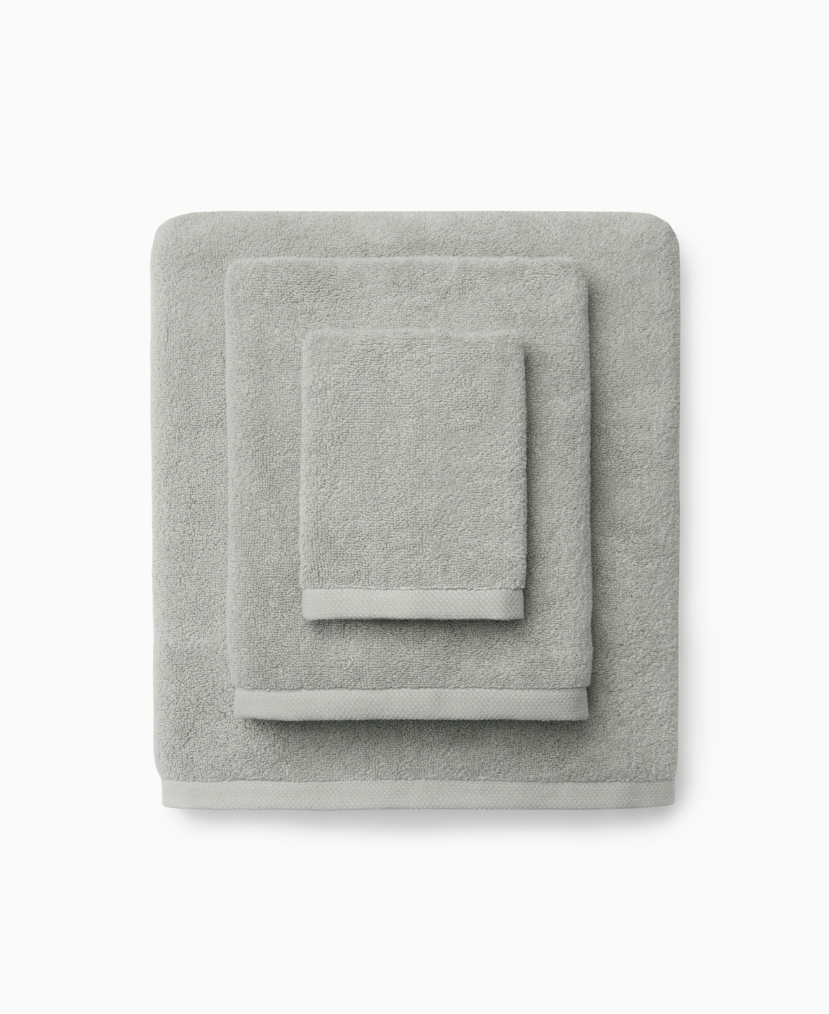 Sferra Cielo Cotton Hand Towel In Gray