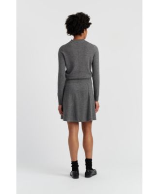 Women's Wool-Cashmere Mini Skirt