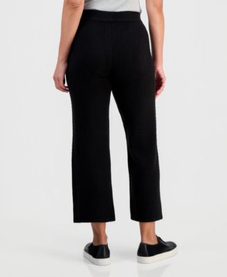 Petite Mix Stitch Sweater Pants