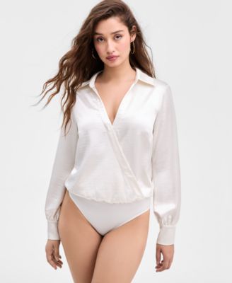Women's Leah Satin Bodysuit