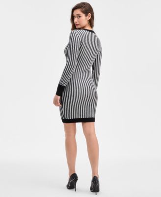 Women's Josie Ribbed V-Neck Cardigan Dress