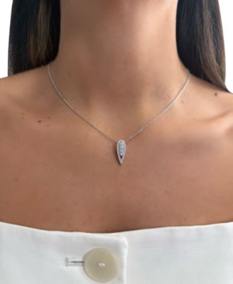 Vanilla Diamond Pendant Necklace (0.54 ct. t.w.) in Platinum