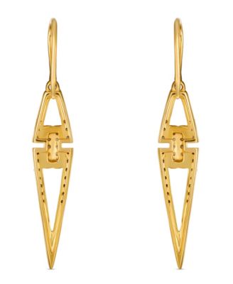 Nude Diamond Drop Earrings (0.26 ct. t.w.) in 14K Honey Gold