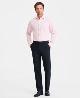 Men's Slim-Fit Solid Dress Pants