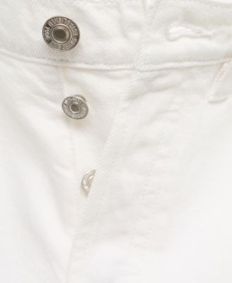 Women's Frayed Hem Denim Shorts