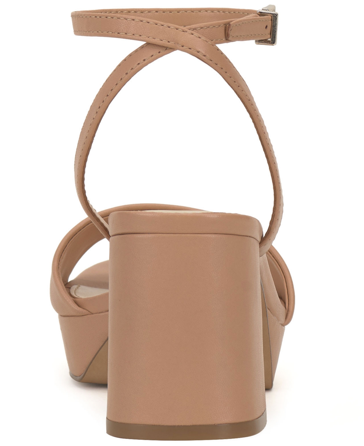 Vince Camuto Pendry Platform Block Heel Dress Sandals In Brown