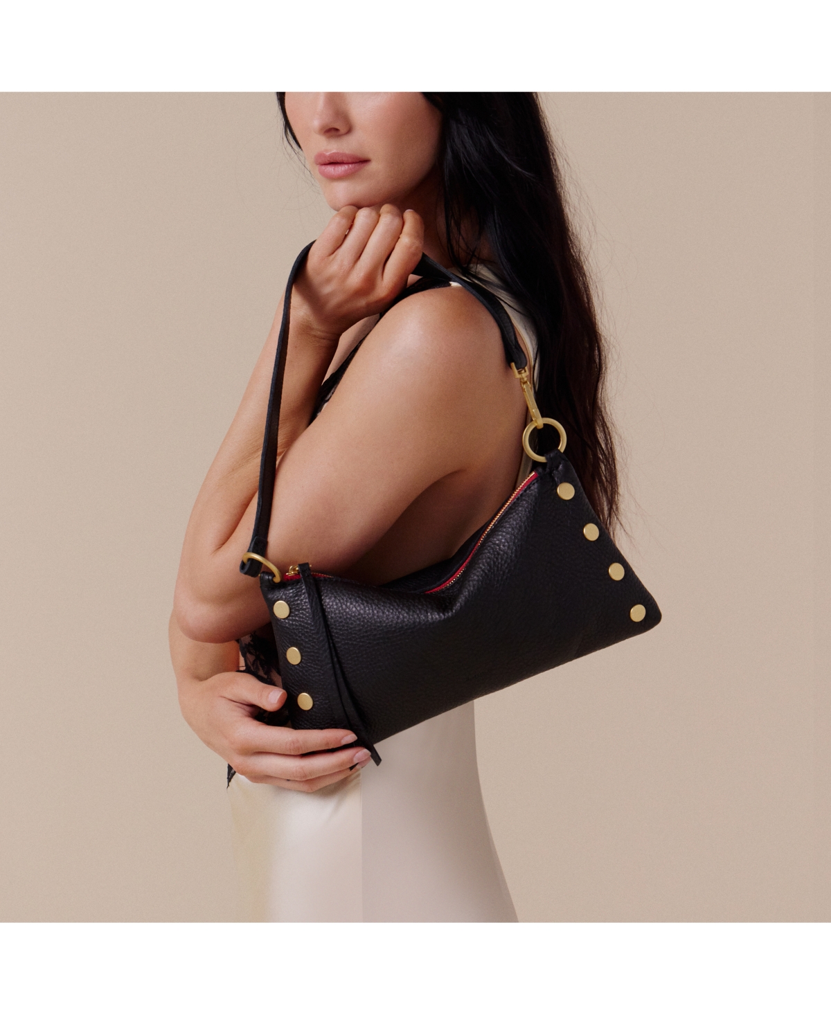 Hammitt Women's Kyle Small Pebbled Leather Crossbody Bag