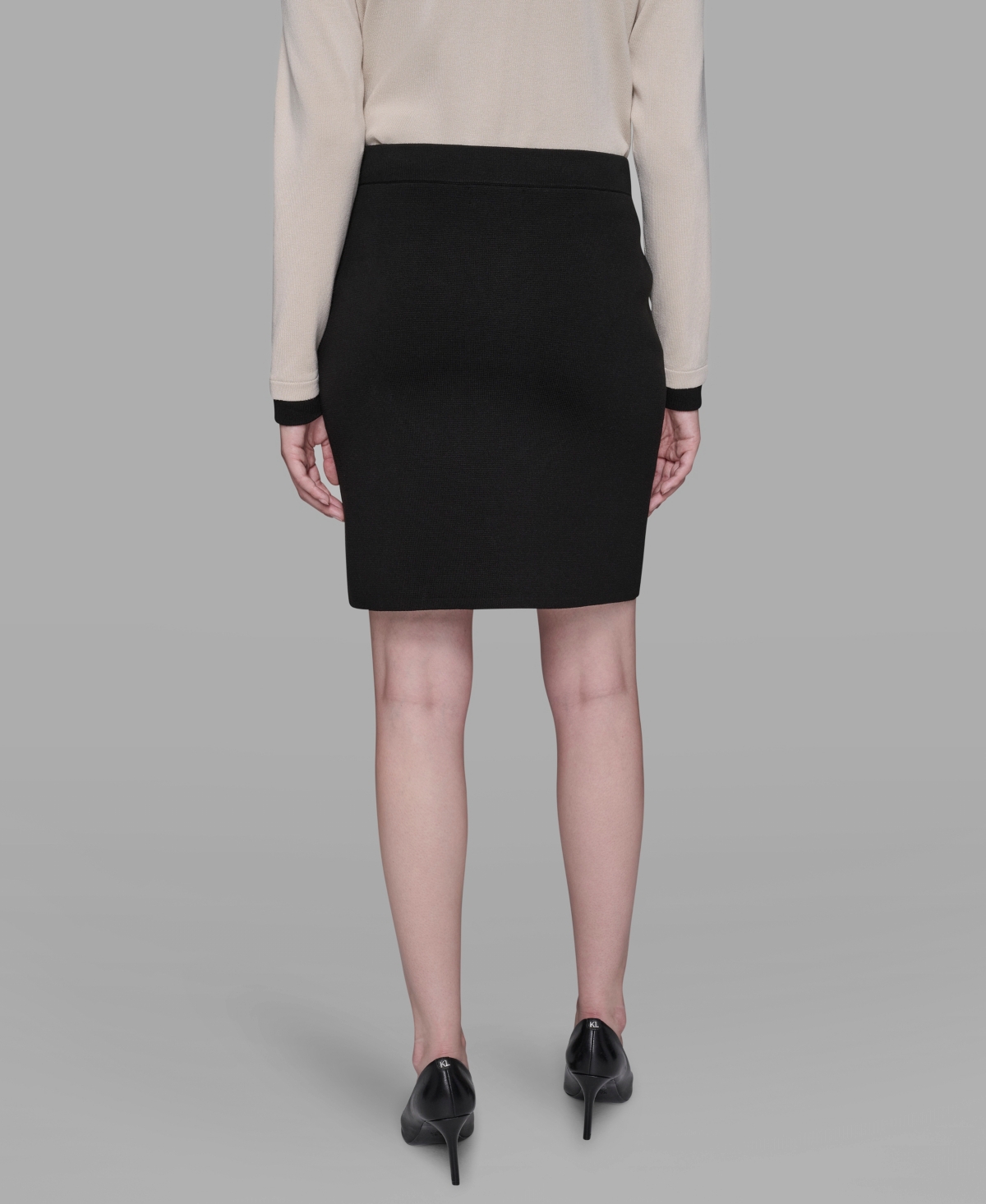 Karl Lagerfeld Women's Pencil Skirt In Black