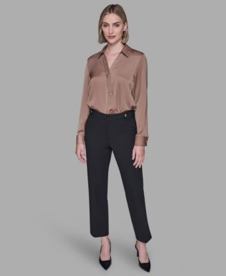 Women's Ankle-Length Suit Pants