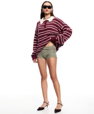 Women's Knit Button-Front Sweater