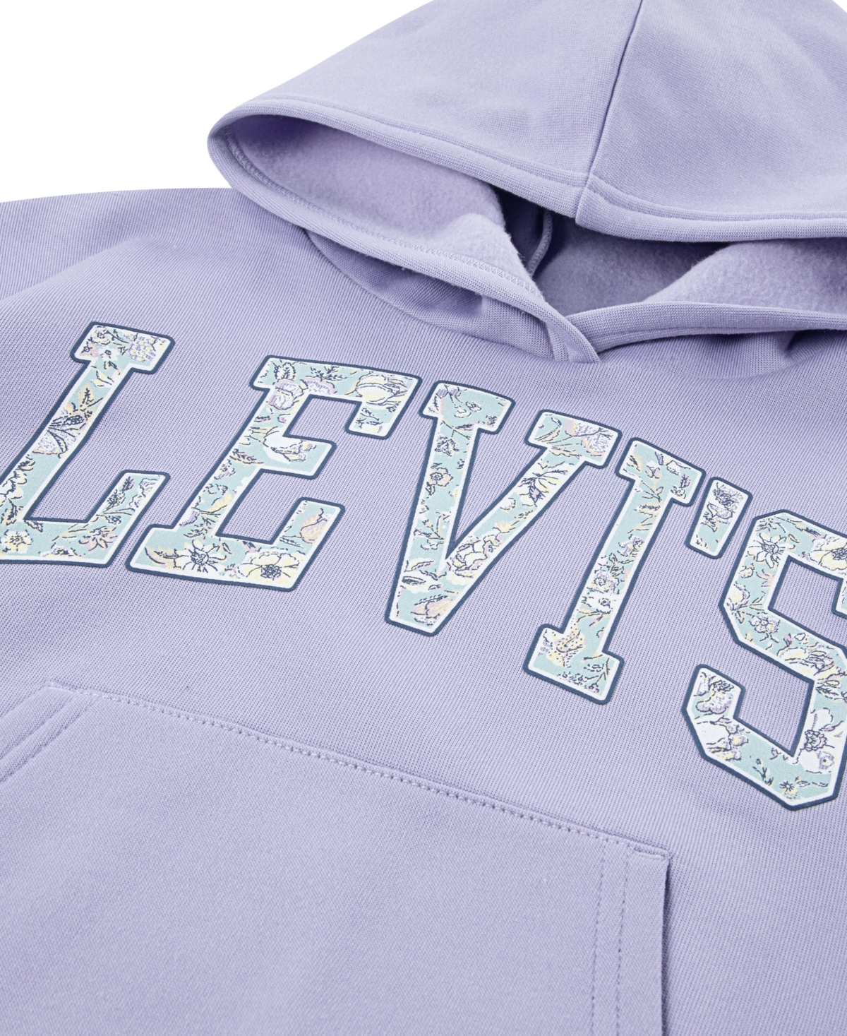 Levi's Big Girls Collegiate Oversized Pullover Hoodie