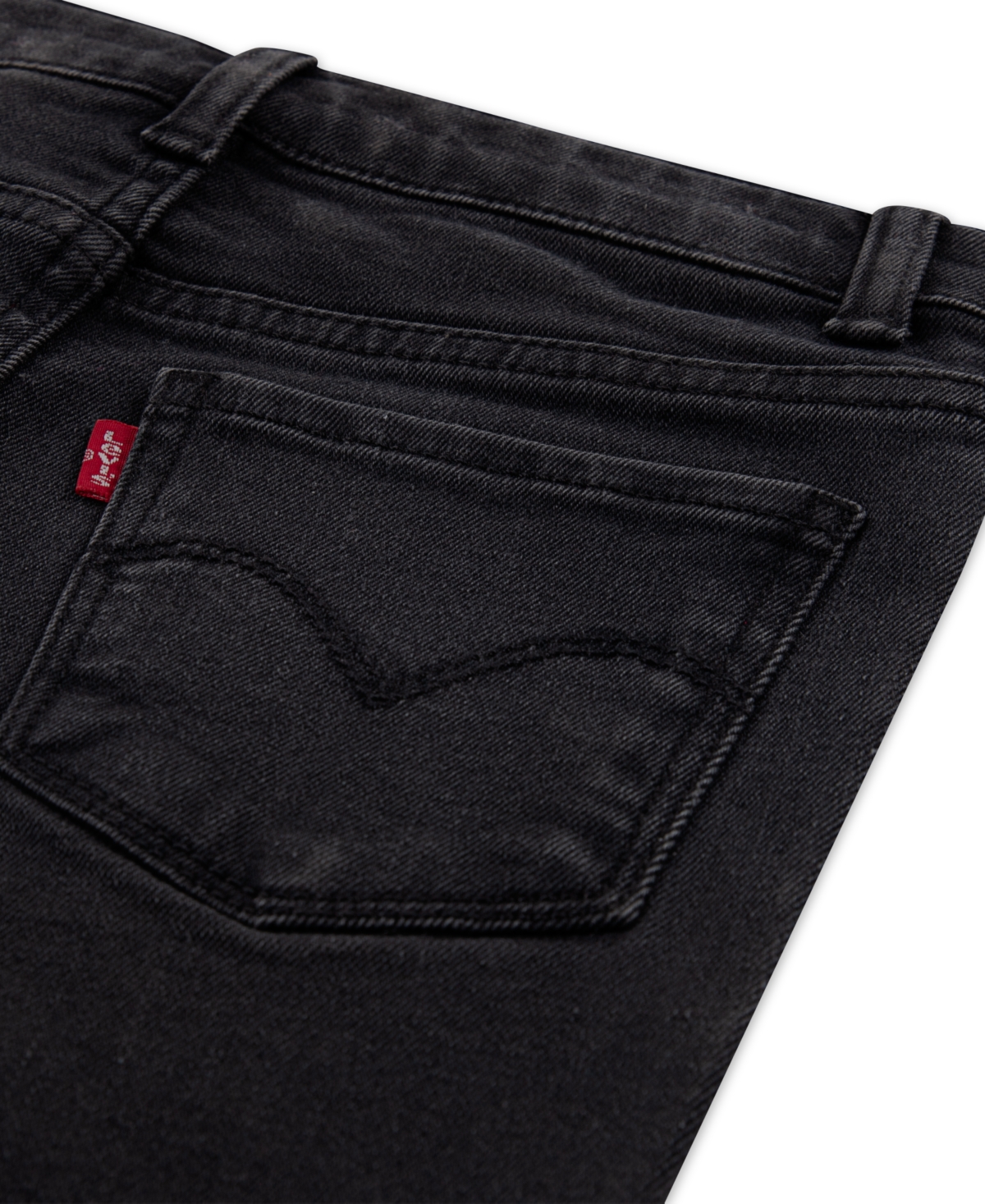 Levi's Little Girls 3-Piece Sherpa Vest, Top and Jeans Set