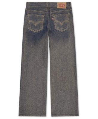 Big Girls Metallic Wide Leg Jeans